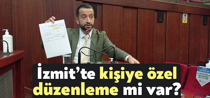 Kocaeli Haber- İzmit Belediye Meclisi’nde İzmit Yeşilova Mahallesi (tapuda Çayırköy),