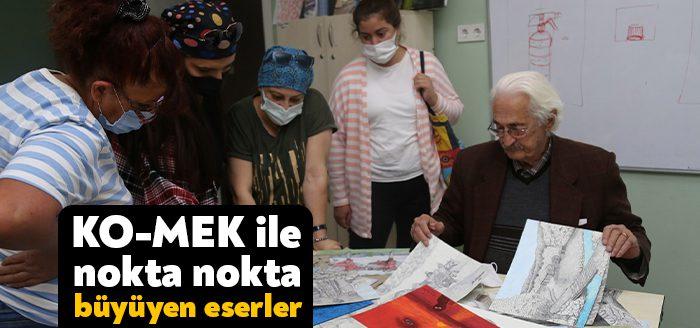 Kocaeli Haber - KO-MEK kursiyeri Metin Meydanlı, nokta tekniği hayata