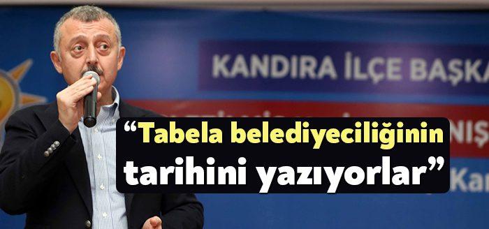 Kocaeli Haber- “Türkiye’de, biz belediyecilikte devrim yapıyoruz, gitsinler belediyelerimizden öğrensinler