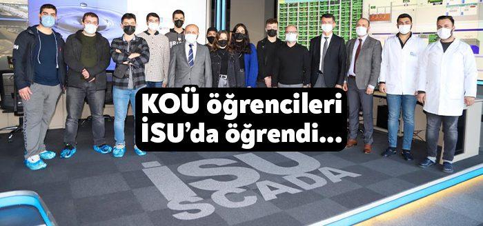 Kocaeli Haber - Akıllı Şehir Kocaeli’de suyun yolculuğu KOÜ Bilişim