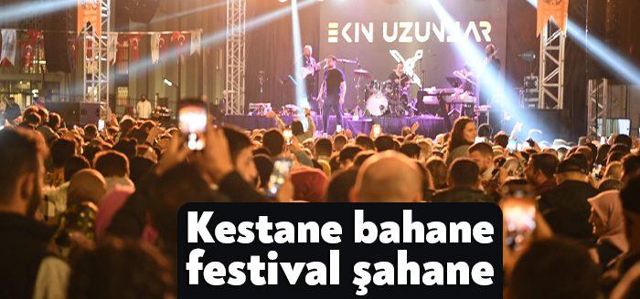 Kocaeli Haber - Kartepe Belediyesi tarafından ilk defa düzenlenen “Kartepe Kestane