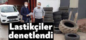 Kocaeli Haber- İzmit Belediyesi, lastikçileri denetledi