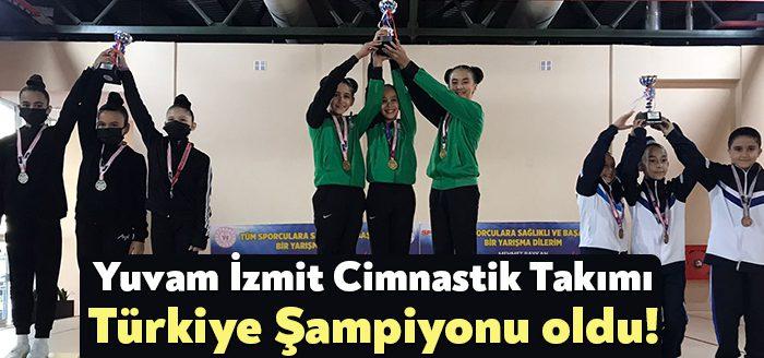 Kocaeli Haber- Yuvam İzmit Cimnastik Takımı 29 kulüp arasında Türkiye