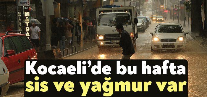 Kocaeli Haber- Kocaeli'nin 5 günlük hava tahmin raporuna göre hafta
