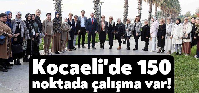Kocaeli Haber - “Bugün Kocaeli’nin 150 noktasında şantiyemiz var” diyen