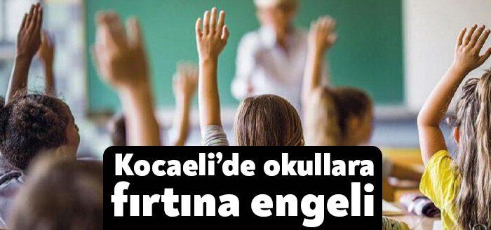 Kocaeli Haber- Kocaeli’de yaşanan şiddetli rüzgar bugün de devam edecek.