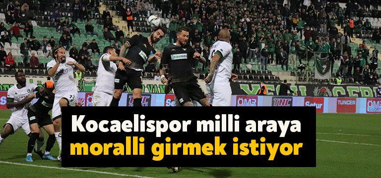 Kocaeli Haber-Spor Toto 1. Lig’in 12. haftasında kendi evinde Bursaspor’u
