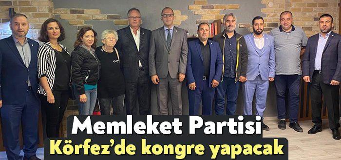 Kocaeli Haber-Memleket Partisi Körfez İlçe Kongresi 7 Kasım Pazar günü