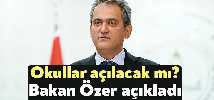 Okullar bir haftalık ara tatilinden sonra pazartesi günü yüz yüze