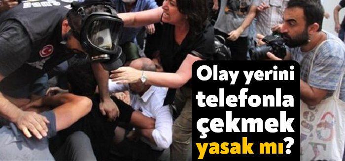 Kocaeli Haber - Danıştay, vatandaşın eylemlerde cep telefonuyla fotoğraf ve