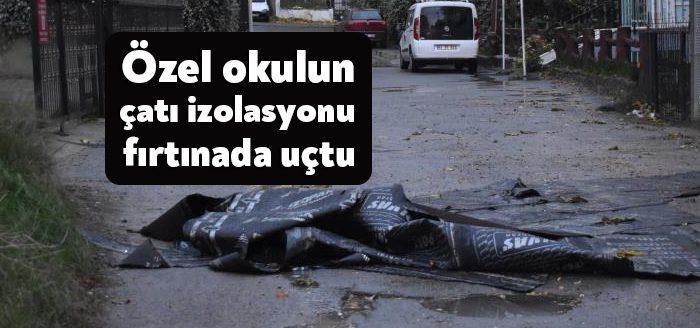 Kocaeli Haber - Kocaeli’nin Gebze ilçesinde etkili olan fırtına özel
