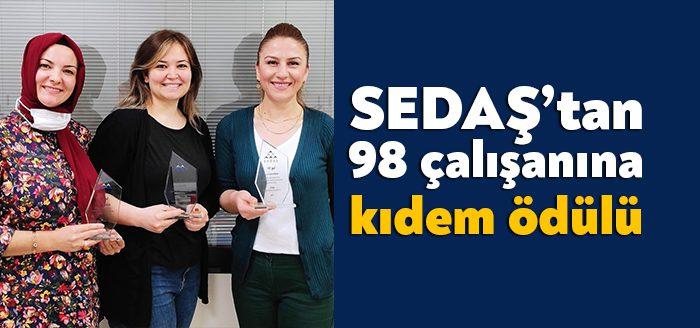 Kocaeli Haber -SEDAŞ’ta 10, 15 ve 20’nci yıllarını dolduran 98