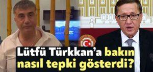 Kocaeli Haber- Sedat Peker de Lütfü Türkkan’a sessiz kalmadı