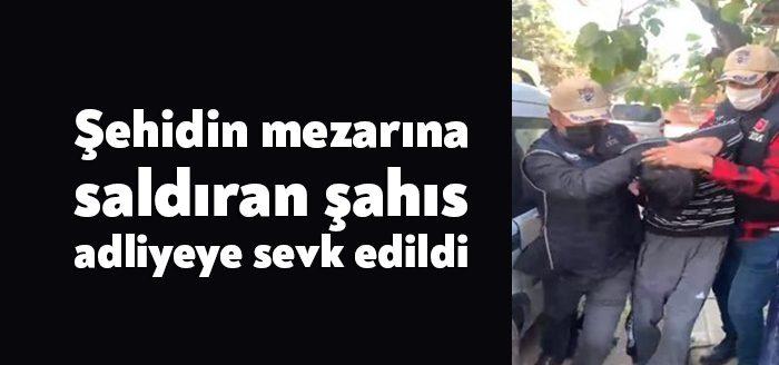Kocaeli Haber - Kocaeli'nde şehit mezarına 'PKK' yazan ve sosyal