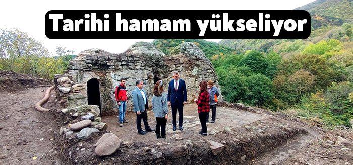 Kocaeli Haber - Gölcük Yukarı Ulaşlı’daki tarihi Osmanlı hamamı için hazırlanacak