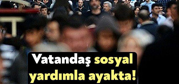 Bakanlığın, “Rakamlarla Türkiye’de Sosyal Yardım” başlığı altında paylaştığı verilere