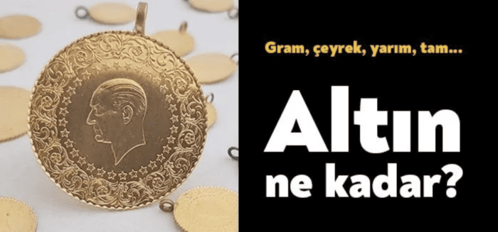 Kocaeli Haber - Haftanın üçüncü gününde altın fiyatları sabahın erken