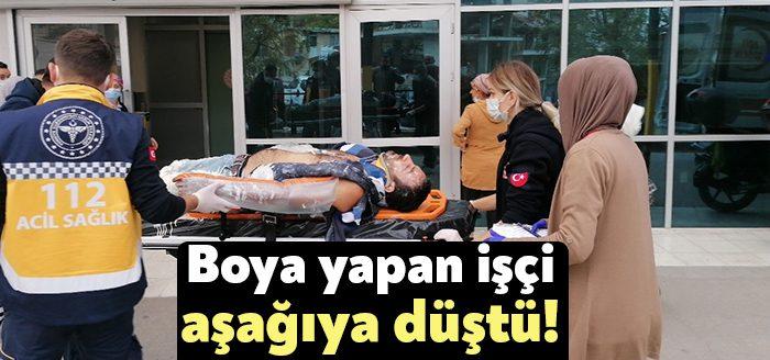 Kocaeli Haber- Kocaeli’nin Gebze ilçesinde bir lojistik deposunda forklift çatalları