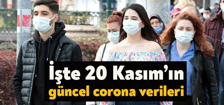 Kocaeli Haber-Sağlık Bakanlığı'nın açıkladığı 20 Kasım 2021 Cumartesi gününün corona