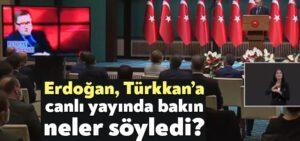 Kocaeli Haber- Cumhurbaşkanı Erdoğan canlı yayında Lütfü Türkkan’a yüklendi!