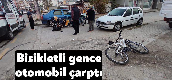 Kocaeli Haber- Kocaeli'nin Gölcük ilçesinde bisikletiyle seyir halinde olan genç