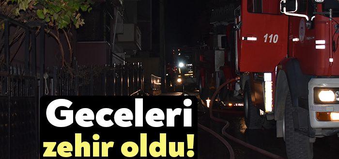 Kocaeli Haber- Kocaeli'nin Darıca ilçesinde binanın çatısında çıkan yangın korku