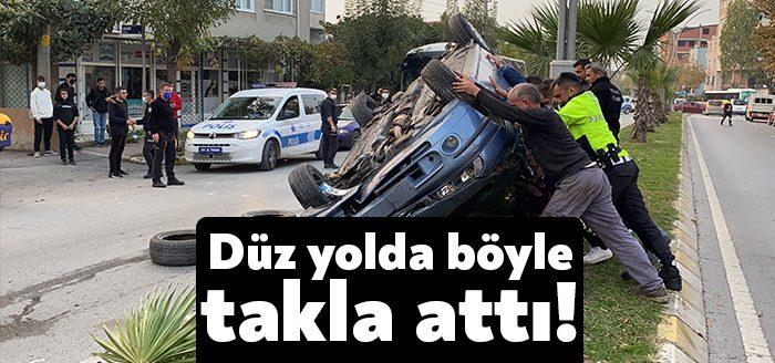 Kocaeli Haber-Kocaeli’nin Darıca ilçesinde alkollü sürücünün kullandığı otomobil düz yolda