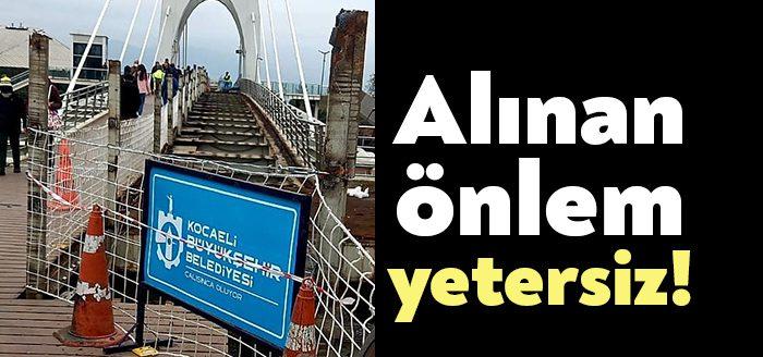 Kocaeli Haber- Kocaeli Büyükşehir Belediyesi'nin Mimar Sinan Üst Geçidi'nde yaptığı