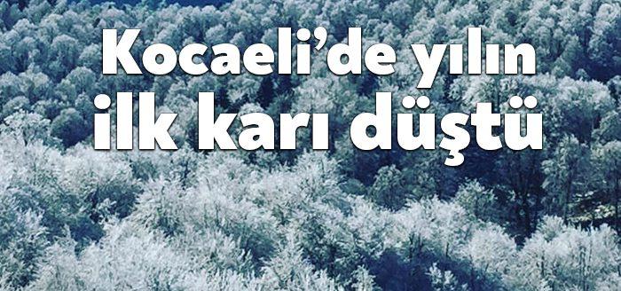 Kocaeli Haber- İzmit Körfezi ve Sapanca Gölü'nün aynı anda görülebildiği