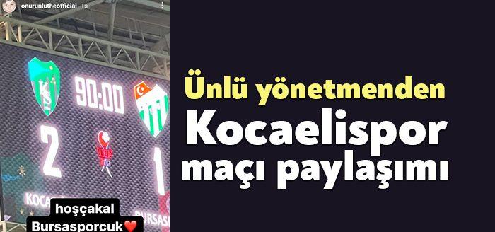 Kocaeli Haber- Kocaelispor, dün Bursaspor’u Kocaeli Stadyumu’nda misafir etti. Kocaelispor,
