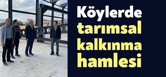 Kocaeli Haber- İshakçılar’da bir yandan Taşköprü Tarımsal Kalkınma Tesisleri’nde çalışmalar