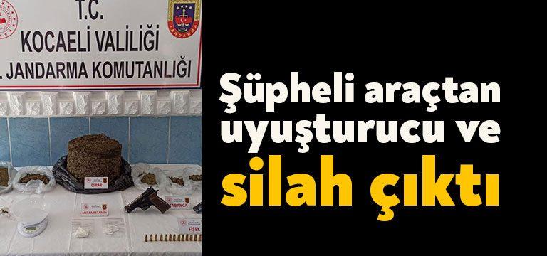 Kocaeli Haber-Kocaeli'nin Kandıra ilçesinde durdurulan şüpheli araçta yapılan aramada çok
