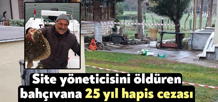 Kocaeli Haber- Kocaeli’de bahçıvan olarak çalıştığı sitenin yöneticisini aralarında çıkan