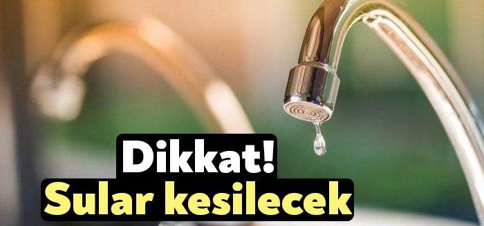 Kocaeli Haber- İSU Genel Müdürlüğü tarafından kentimizde yapılacak su kesintilerinin