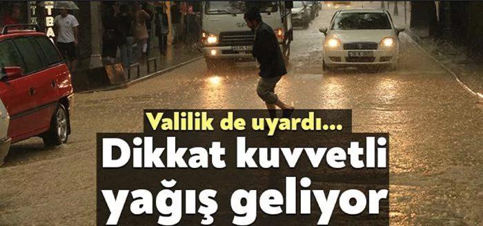 Kocaeli Haber - Meteoroloji Genel Müdürlüğü tarafından yayınlanan tahminlere göre