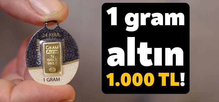 Döviz kurlarında rekorlarla başlayan haftanın ilk gününde gram altın fiyatları