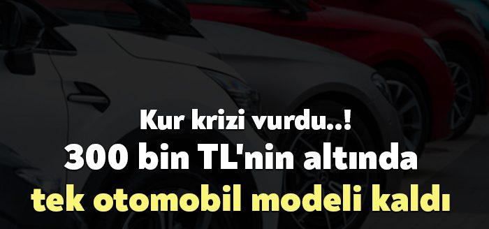 Döviz kuruna endeksli otomobil fiyatları, 1 ayda yüzde 50'den fazla