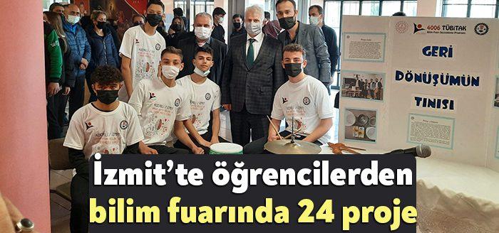 5291109 nolu TÜBİTAK 4006 Projesi Bilim Fuarı 29.12.2021 tarihinde İzmit