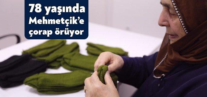 Kocaeli’nin Çayırova ilçesinde yaşayan 78 yaşındaki Fatma Ay, el emeğiyle