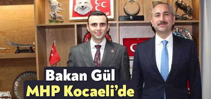 Bir dizi ziyaretler için Kocaeli’ye gelen Adalet Bakanı Abdülhamit Gül,