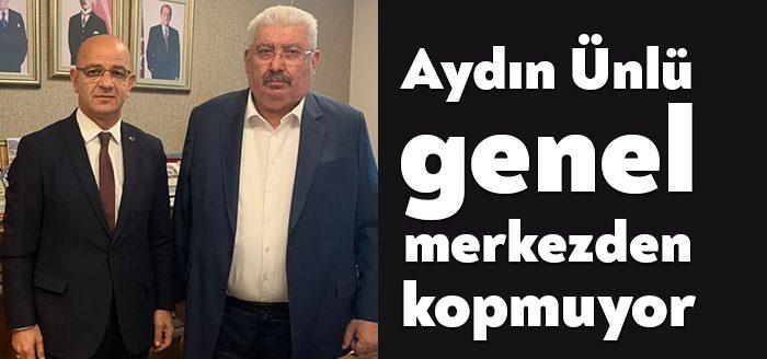  MHP Kocaeli İl eski Başkanı Aydın Ünlü, bugün MHP Genel