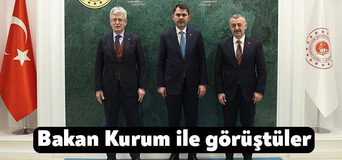 Kocaeli Büyükşehir Belediye Başkanı Tahir Büyükakın, Ankara'da Çevre, Şehircilik ve