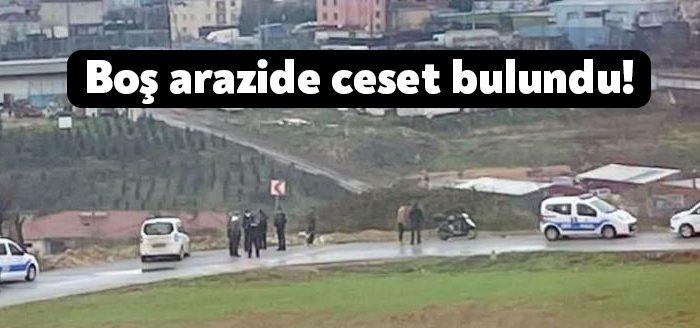 Kocaeli’nin Çayırova ilçesinde boş bir arazide silahla vurulmuş halde vurulan