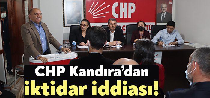 CHP Kocaeli’nin kadroları bu kez bir araya geldikleri CHP Kandıra