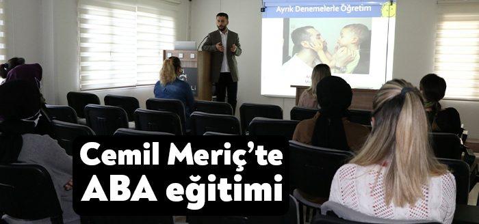 Cemil Meriç Engelsiz Yaşam Merkezi öğretmenlerine öğrenme ve davranış birimine