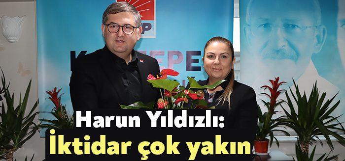 CHP Kocaeli İl Başkanı Harun Özgür Yıldızlı ve yönetimi, CHP