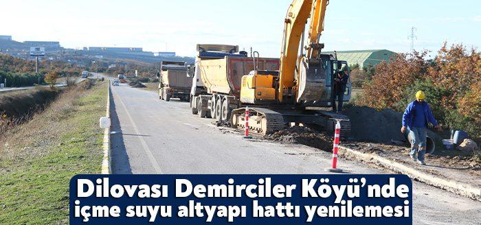 İSU, Dilovası Demirciler Köyü ve çevresi ile Köseler Köyü’ndeki konut