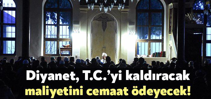 Camilerin halen beyaz zemine lacivert renkli olan tabelaları, kırmızı-beyaz renge
