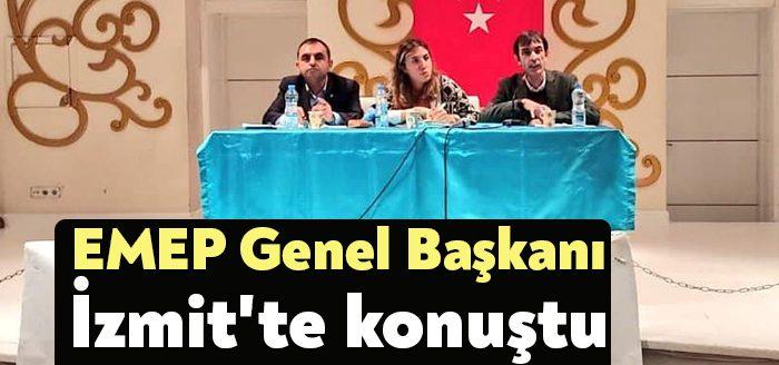 Emek Partisi'nin Kocaeli'de düzenlediği "Türkiye nereye gidiyor?" başlıklı panele Emek