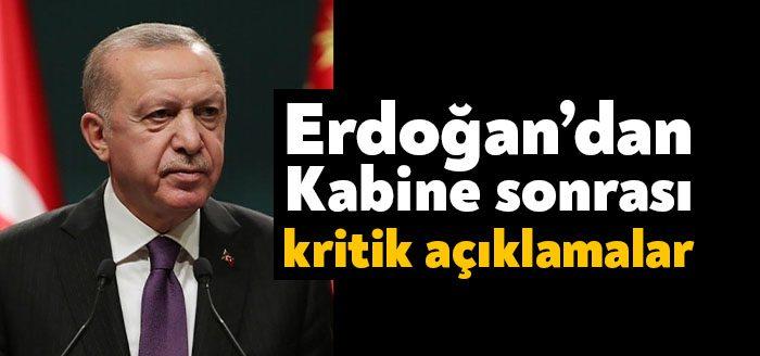 Kabine toplantısı Cumhurbaşkanı Recep Tayyip Erdoğan başkanlığında toplandı. Asgari ücret,